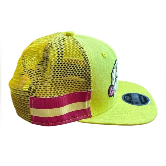 New York Yankees Snapback Hat Original Fit Yellow Floral Peace New Era 9Fifty - Picture 5 of 13